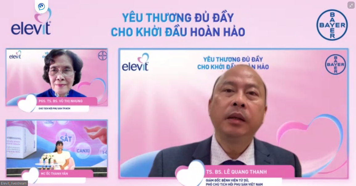Vitamin tổng hợp Elevit cho thai kỳ ra mắt tại Việt Nam - 3 Vitamin tổng hợp Elevit cho thai kỳ ra mắt tại Việt Nam - 3