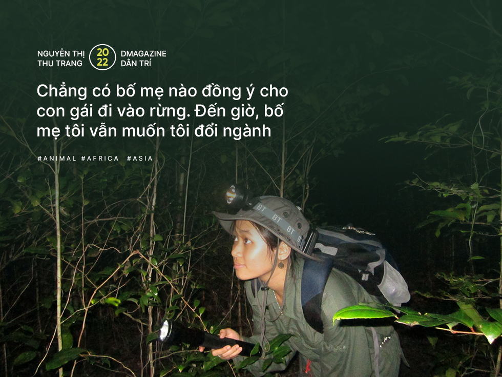 Nữ tiến sĩ Việt bảo tồn động vật hoang dã xuyên những cánh rừng từ Á sang Phi - 20 Nữ tiến sĩ Việt bảo tồn động vật hoang dã xuyên những cánh rừng từ Á sang Phi - 20