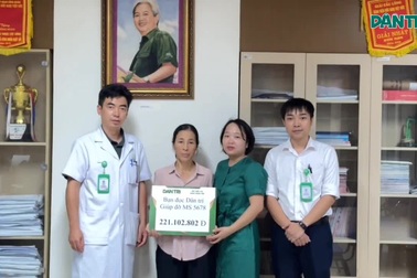 Hơn 246 triệu đồng đến với gia đình ông Thái Văn Hà bị ngã giàn giáo