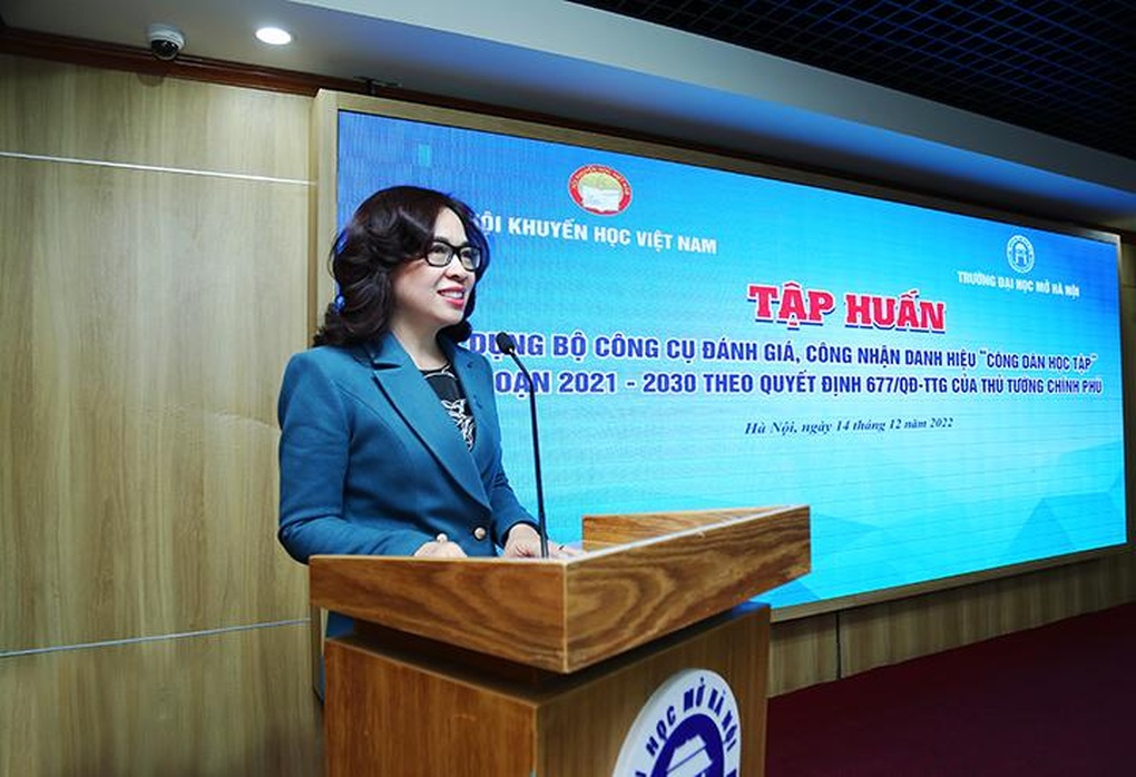 Sử dụng bộ công cụ đánh giá, công nhận danh hiệu Công dân học tập - 2 Sử dụng bộ công cụ đánh giá, công nhận danh hiệu Công dân học tập - 2
