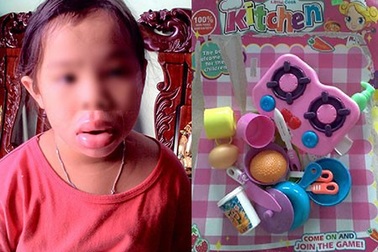 Vẫn tràn lan đồ chơi làm từ nhựa tái chế dịp trung thu