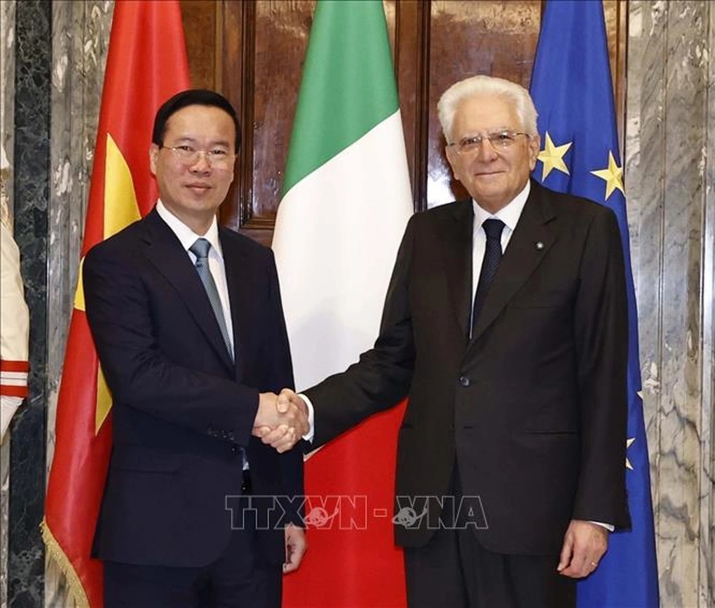 Italy phê chuẩn EVIPA đúng ngày Chủ tịch nước Võ Văn Thưởng đến thăm - 1 Italy phê chuẩn EVIPA đúng ngày Chủ tịch nước Võ Văn Thưởng đến thăm - 1