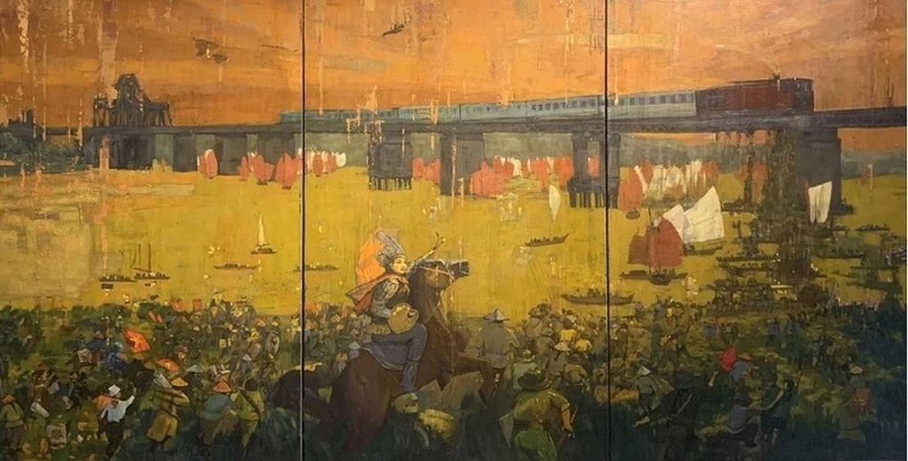 Triển lãm Ngày rộng trưng bày 50 tác phẩm tranh sơn dầu - 2 Triển lãm Ngày rộng trưng bày 50 tác phẩm tranh sơn dầu - 2