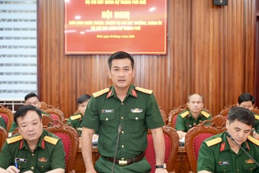 Bộ Chỉ huy Quân sự thành phố Huế có Chỉ huy trưởng, Chính ủy mới