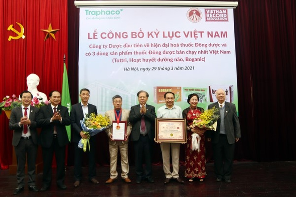 Tottri - Traphaco xác lập kỷ lục Việt Nam - 1 Tottri - Traphaco xác lập kỷ lục Việt Nam - 1