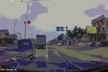 Bị camera hành trình quay cảnh chạy ngược chiều, tài xế "bay" 19 triệu đồng