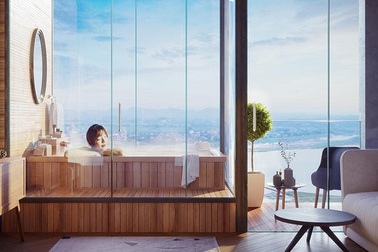 Căn hộ khoáng nóng “tựa sơn, hướng thủy” Wyndham Thanh Thủy