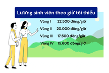 Tranh cãi khi sinh viên làm thêm chỉ được trả 18.000 đồng mỗi giờ