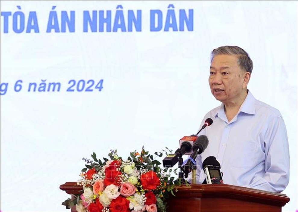 Chủ tịch nước: Tập trung giải quyết nghiêm minh các vụ án tham nhũng, tiêu cực - 1 Chủ tịch nước: Tập trung giải quyết nghiêm minh các vụ án tham nhũng, tiêu cực - 1