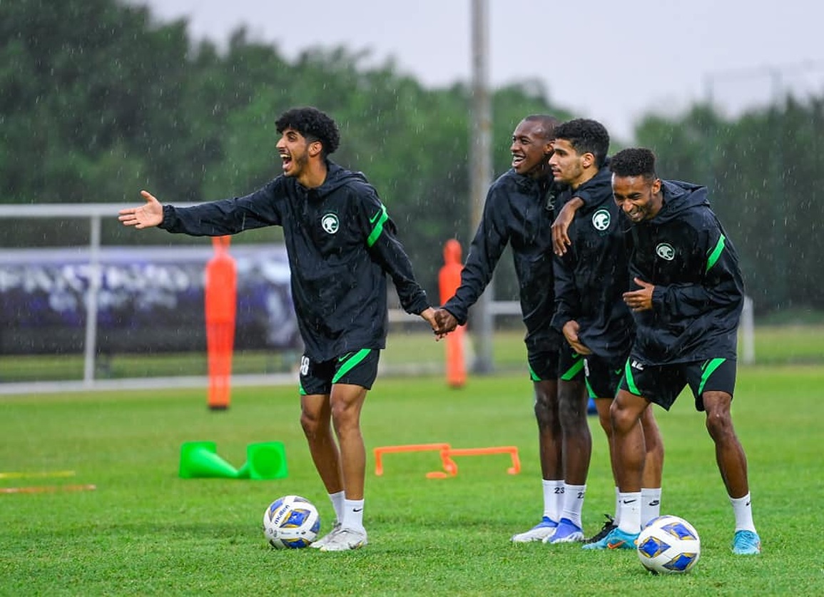 U23 Saudi Arabia luyện sút cầu môn trước trận đấu với U23 Việt Nam - 5 U23 Saudi Arabia luyện sút cầu môn trước trận đấu với U23 Việt Nam - 5