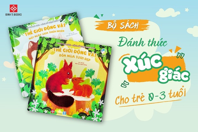 Bộ sách đặc biệt giúp trẻ cảm nhận chân thật bằng xúc giác  - Ảnh 2.