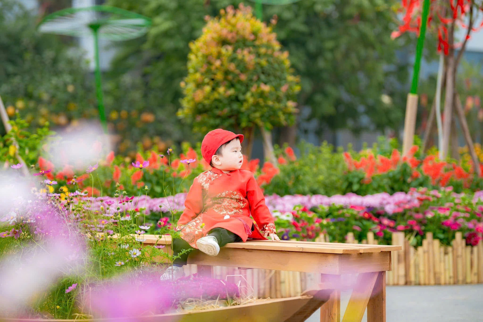 Trẻ em vui Tết cổ truyền tại lễ hội Home Hanoi Xuan 2025 - 14 Trẻ em vui Tết cổ truyền tại lễ hội Home Hanoi Xuan 2025 - 14