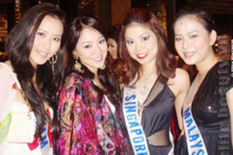 Thuỳ Dương tạo ấn tượng tại cuộc thi Hoa hậu quốc tế 2007