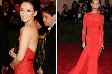 Chương Tử Di và Maggie Q đọ sắc