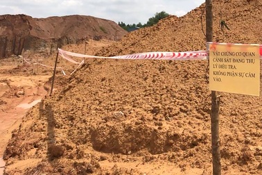 Khai thác khoáng sản trái phép, công ty của cựu CSGT bị điều tra