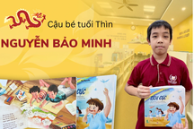 Cậu bé tuổi Thìn gây bão mạng, lớp 4 đã có thơ được đưa vào sách giáo viên