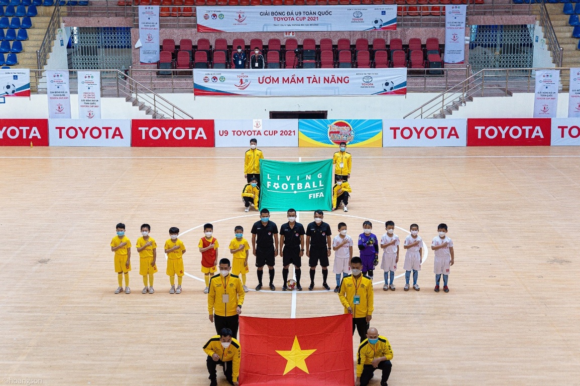 Gay cấn, hấp dẫn chung kết Giải bóng đá U9 toàn quốc Toyota Cup 2021 - 4 Gay cấn, hấp dẫn chung kết Giải bóng đá U9 toàn quốc Toyota Cup 2021 - 4