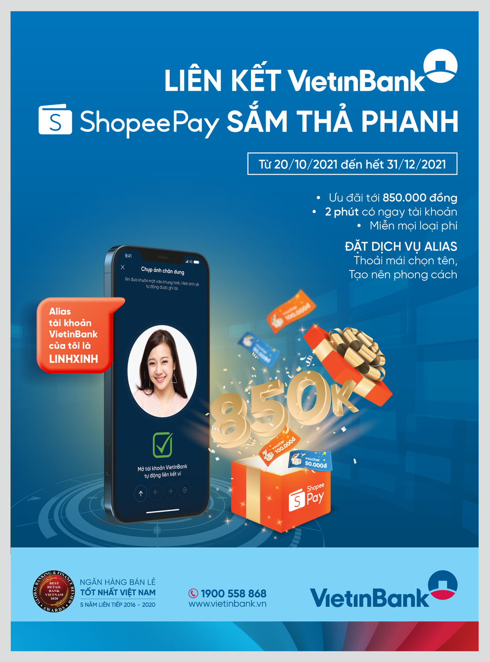 Liên kết VietinBank - Shopee sắm thả phanh - 1 Liên kết VietinBank - Shopee sắm thả phanh - 1