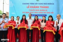 Khánh thành 7 nhà Nhân ái, ấm lòng người nghèo vùng đất Tổ Phú Thọ