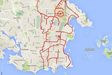 Vẽ tranh bằng... định vị GPS