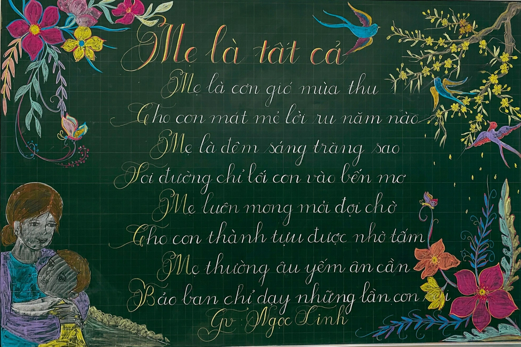 Cô giáo trẻ xinh đẹp xôn xao cộng đồng mạng với nét chữ đẹp đến khó tin - 2 Cô giáo trẻ xinh đẹp xôn xao cộng đồng mạng với nét chữ đẹp đến khó tin - 2