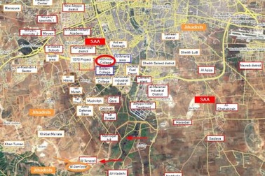 Cục diện chiến sự Aleppo mới nhất