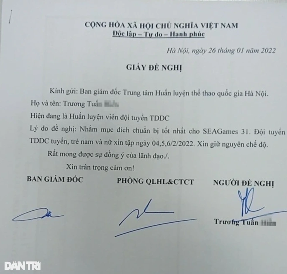 VĐV tiếp tục tố vùng tối ở nơi rèn luyện tuyển thủ quốc gia - 4 VĐV tiếp tục tố vùng tối ở nơi rèn luyện tuyển thủ quốc gia - 4