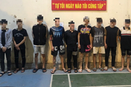 Tạm giữ hình sự 5 thanh niên đánh nhau giữa phố sau cuộc nhậu