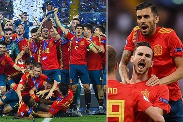 Thắng U21 Đức, U21 Tây Ban Nha lên ngôi vô địch U21 châu Âu
