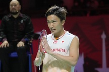 Momota bỏ cuộc ở giải cầu lông World Tour Finals