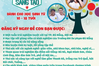 ĐH Sư phạm Đà Nẵng mở khóa học tập - trải nghiệm - sáng tạo