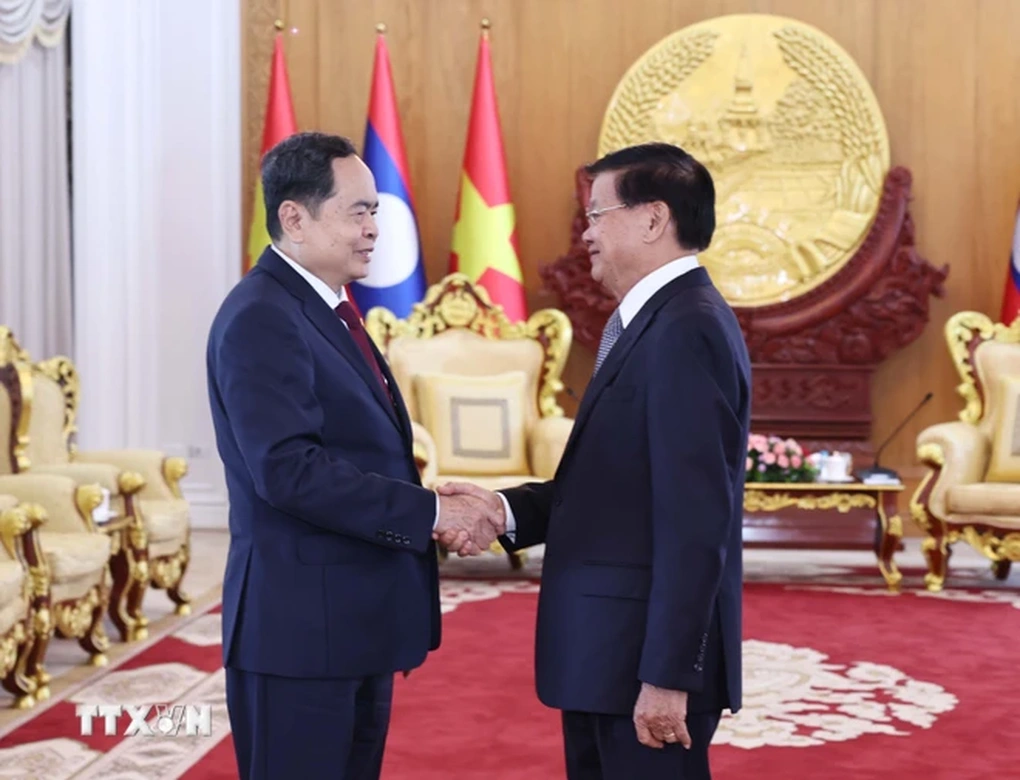 Chủ tịch Quốc hội Trần Thanh Mẫn hội kiến Tổng Bí thư, Chủ tịch nước Lào - 1 Chủ tịch Quốc hội Trần Thanh Mẫn hội kiến Tổng Bí thư, Chủ tịch nước Lào - 1