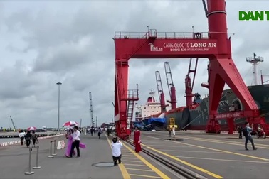 Cảng quốc tế Long An đã hoàn thành giai đoạn 1