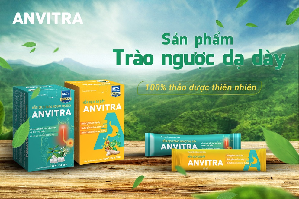 Hỗn dịch Anvitra - giải pháp cho trào ngược dạ dày với công nghệ EECV - 1 Hỗn dịch Anvitra - giải pháp cho trào ngược dạ dày với công nghệ EECV - 1
