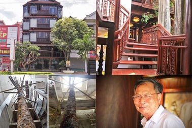 Chuỗi ngày không ngủ của ông chủ ngôi nhà gỗ 30 tỷ vừa tậu cặp cây khủng