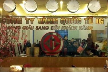 Khởi tố, tạm giam 8 đối tượng về hành vi kinh doanh vàng trái phép tại Công ty IG