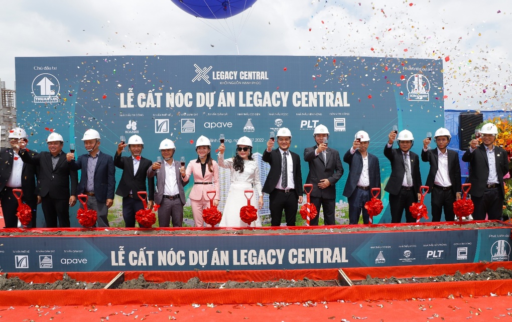 Dự án căn hộ Legacy Central cất nóc - 3 Dự án căn hộ Legacy Central cất nóc - 3
