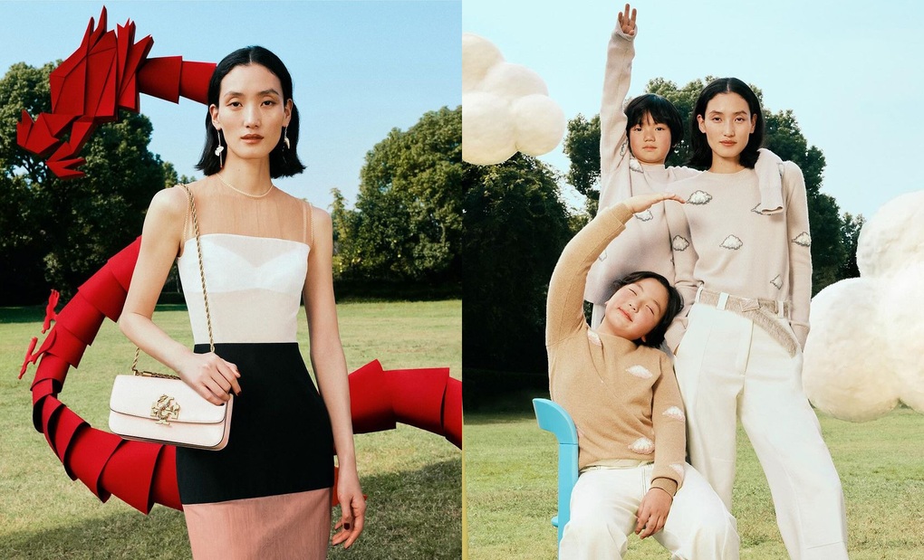 Sắc đỏ, họa tiết rồng đang đổ bộ thời trang cao cấp - 10