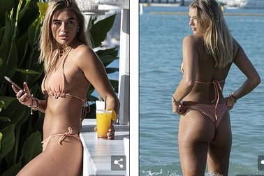 Arabella Chi hút ánh nhìn với áo tắm