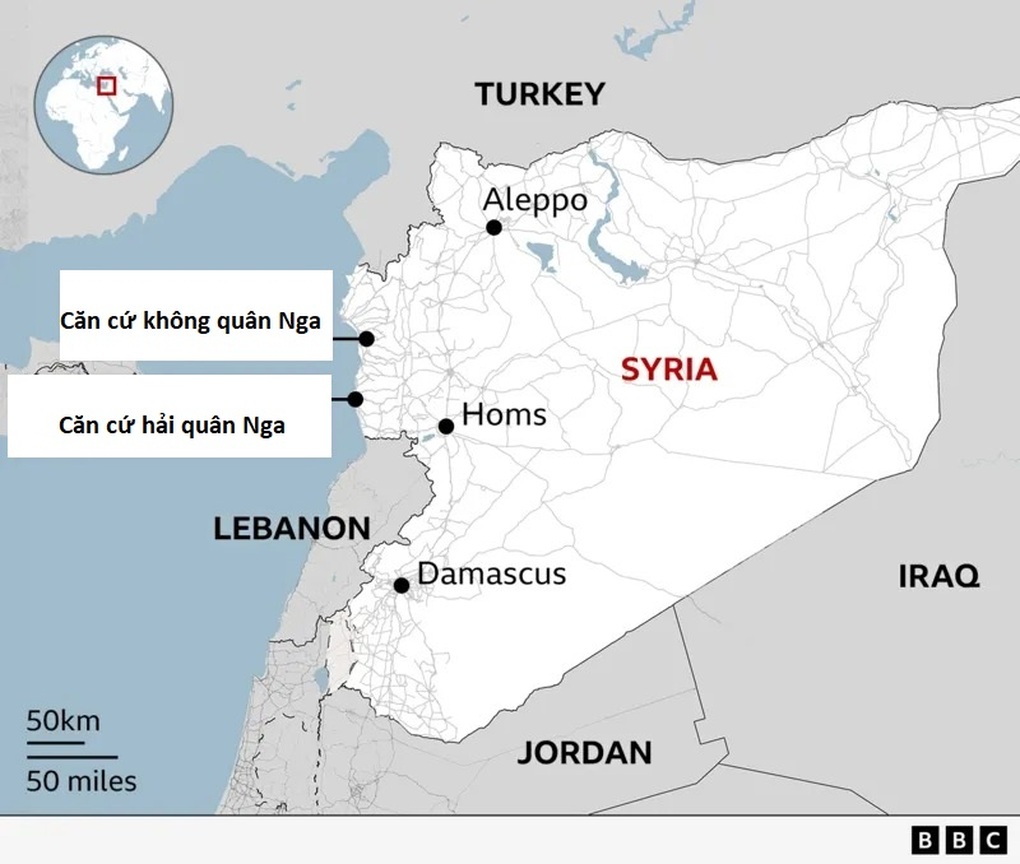 Chính quyền Assad sụp đổ, nước cờ quân sự Nga ở Syria xoay chuyển ra sao? - 3