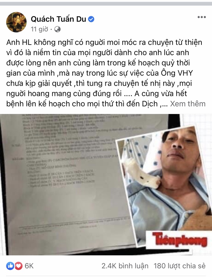 Nghệ sĩ Hoài Linh mắc K tuyến giáp, đây có phải là nguyên nhân khiến ông chậm trao tiền ủng hộ cho đồng bào miền Trung - Ảnh 3.