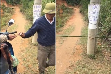 Chủ đất lập “trạm thu phí” tại bờ ao, “xé vé” 5.000 đồng/lượt