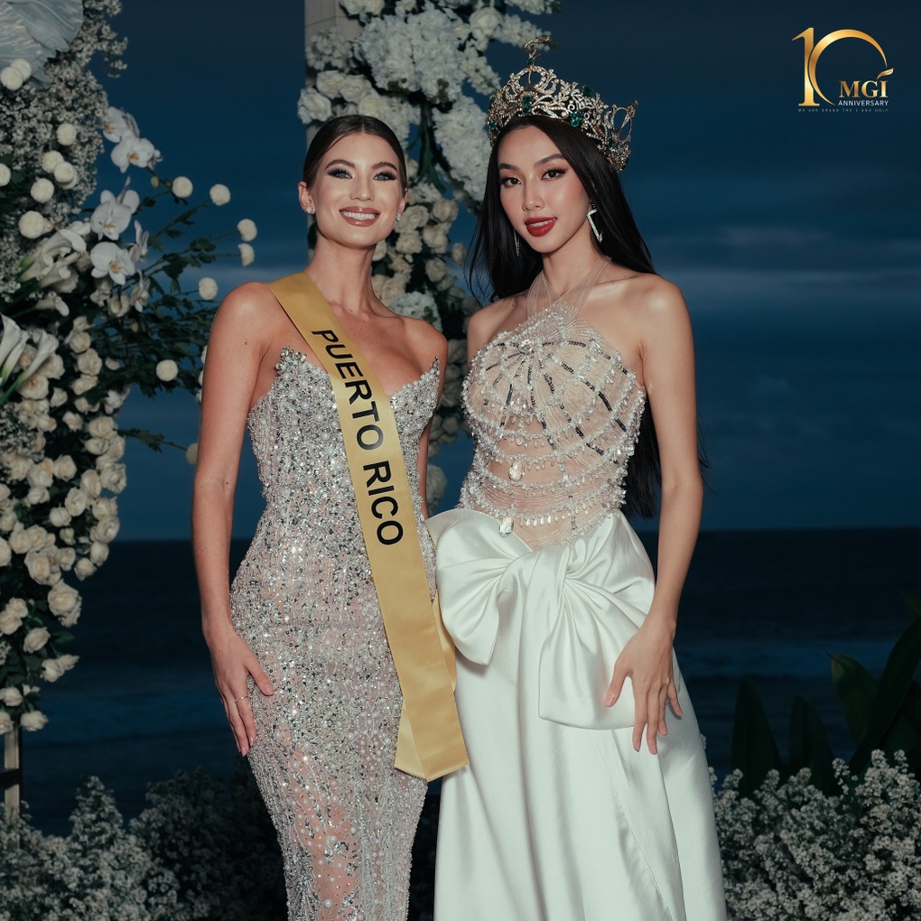 Thiên Ân, Thùy Tiên chung khung hình tại Miss Grand International 2022 - 8 Thiên Ân, Thùy Tiên chung khung hình tại Miss Grand International 2022 - 8