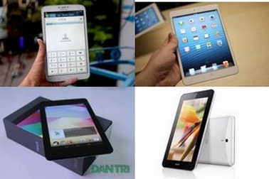 Những máy tính bảng cỡ nhỏ hỗ trợ 3G hấp dẫn trên thị trường
