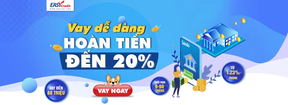 Easy Credit cho vay tiêu dùng trên Sendo - 2 Easy Credit cho vay tiêu dùng trên Sendo - 2