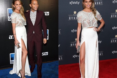 Siêu mẫu Mỹ gợi cảm bên chồng 