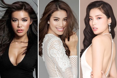 Hoa hậu Kỳ Duyên bất ngờ ngồi ghế huấn luyện viên cùng Phạm Hương và Minh Tú