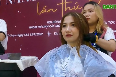 Sôi nổi kỳ thi nghề "thời thượng" làm đẹp cho các chị em phụ nữ