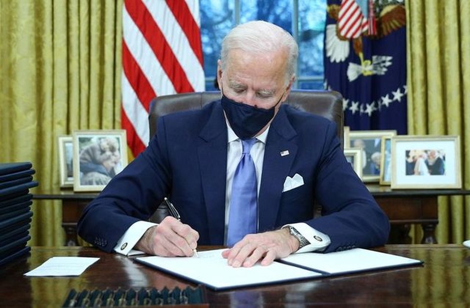 Tổng thống Biden lập kỷ lục trong tuần đầu nhậm chức - 1 Tổng thống Biden lập kỷ lục trong tuần đầu nhậm chức - 1