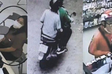 Công an truy tìm 3 kẻ trộm bị camera ghi hình